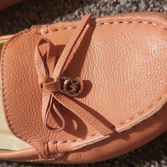 Michael Kors Everett Moccasins in Peach Sz 9.5 - Picture 5 of 11